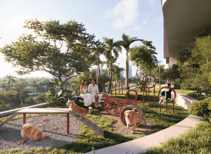 modern residential project in Arjan Dubailand
