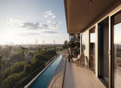 Forest-inspired Residences in Arjan Dubai exterior view